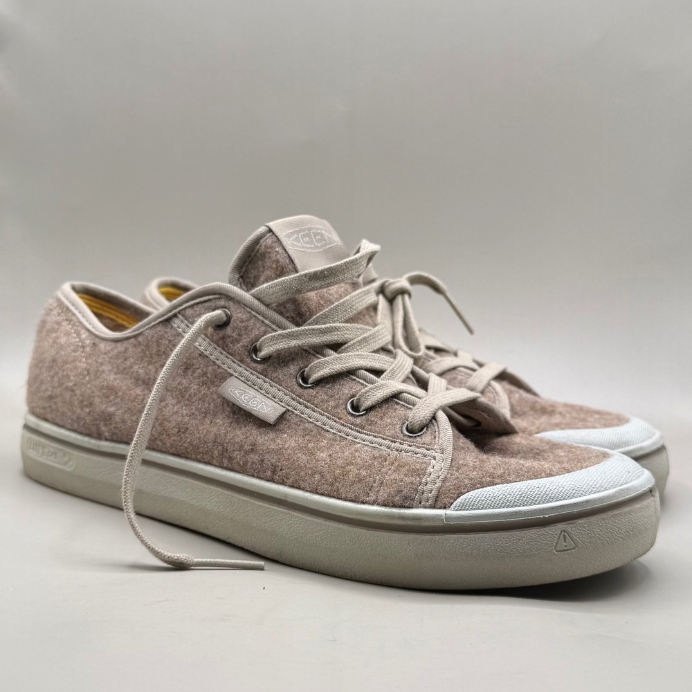 KEEN Lorelai II Sneaker Womens 11 Wool Blend Luftcell Tan Heather
